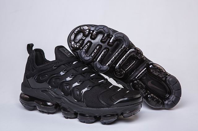 Nike Air VaporMax Plus Women's Running Shoes All Black-04 - Click Image to Close